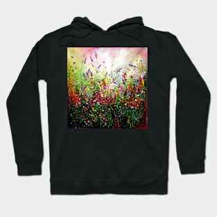 Happy wildflowers field Hoodie